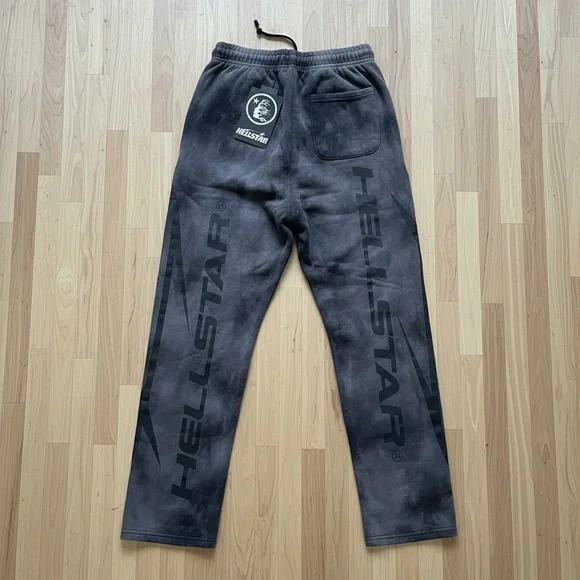 Hellstar Gray Tie-Dye Hoodie & Jogger Set